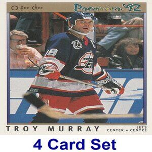 Troy Murray Hockey Card Collection
